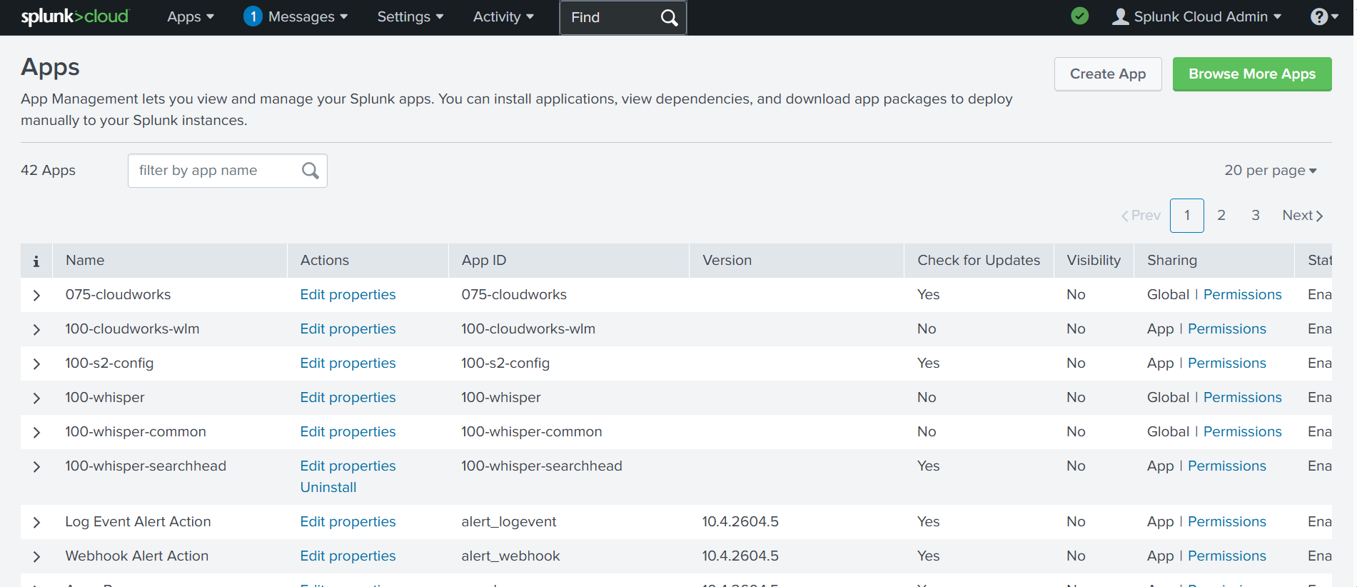 Splunk Add-on for Windows installed